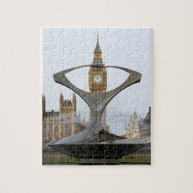 Focus on Big Ben - London - 8x10 - 110 pcs Jigsaw Puzzle (Vertical)