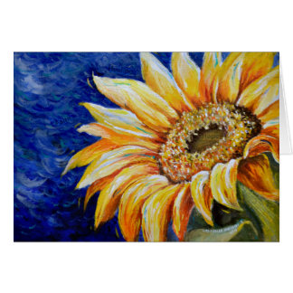 Focus on Faith, Not Pain Sunflower Cards