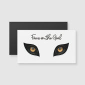 Focus on the Goal - Intense Leopard Eyes Art (Front/Back)