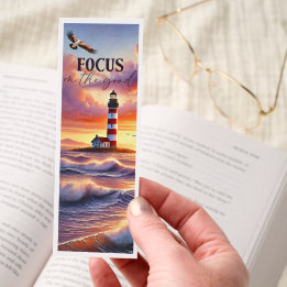 Focus On The Good Motivational Bookmark