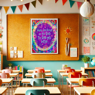 Focus on the Good’ Motivational Inspirivity Poster