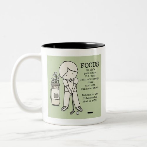 Focus on the Good Two_Tone Coffee Mug