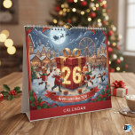 Focus on the visual style and the unique Christmas Calendar<br><div class="desc">Celebrate the magic of the season with our Unique Christmas Calendar, designed exclusively for those who love creativity and festive charm. Each page of this beautifully illustrated calendar showcases a captivating visual style — from cozy winter landscapes to whimsical holiday art. Perfect for your home, office, or as a thoughtful...</div>