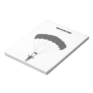 Focus On Your Dream - Minimalist Skydiving Motivat Notepad