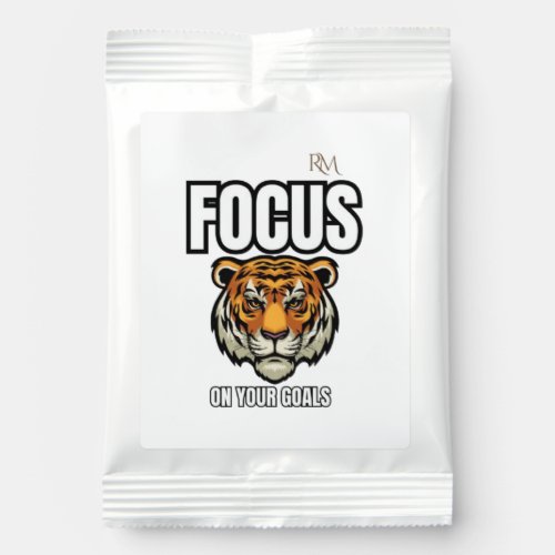 Focus on Your Goals Tiger Shirt | Motivational  Lemonade Drink Mix