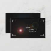 "focus" Photography Business Cards (Front/Back)