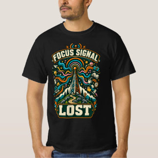 Focus Signal Lost Retro Radio Tee
