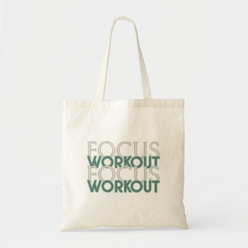 Focus Workout Tote Bag