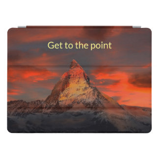 Focus your life: Get to the point iPad Pro Cover