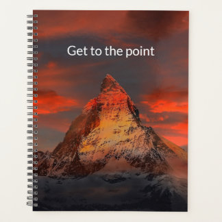 Focus your life: Get to the point Planner