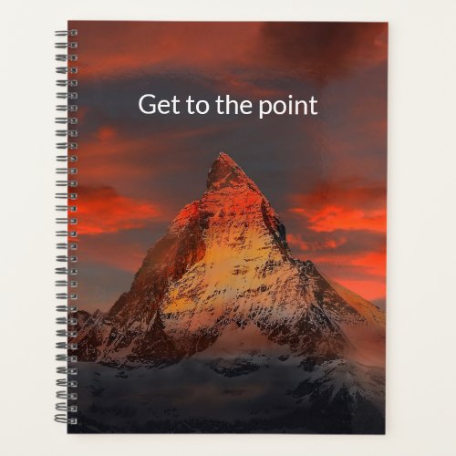 Focus your life Get to the point Planner