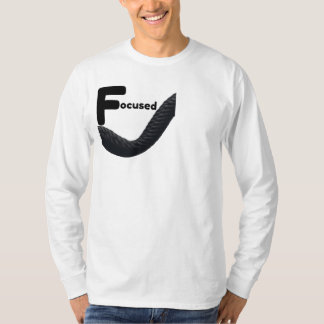 Focused Mindset Rope Graphic Shirt – Bold Black