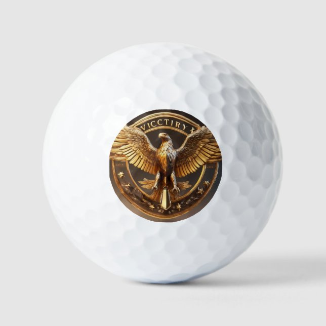 "FocusFlight: Golf Balls with Eagle Eye Precision" (Front)