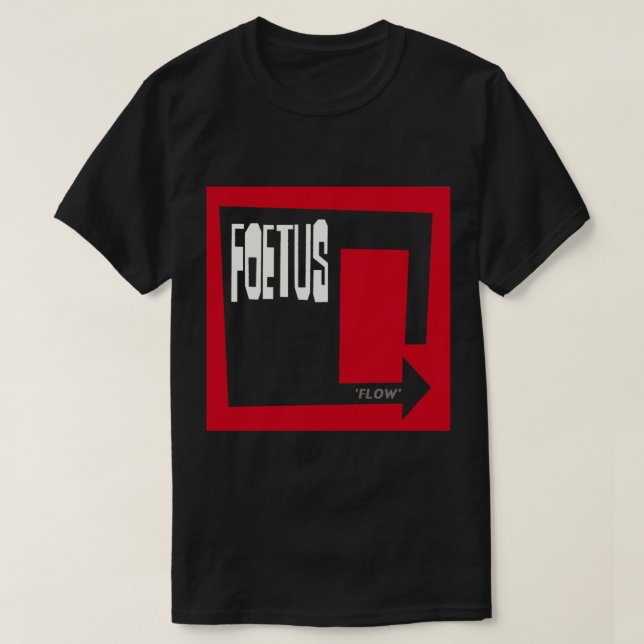 Foetus Flow Essential T-Shirt (Design Front)