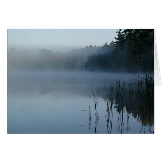 fog at bear paw cards (Front Horizontal)