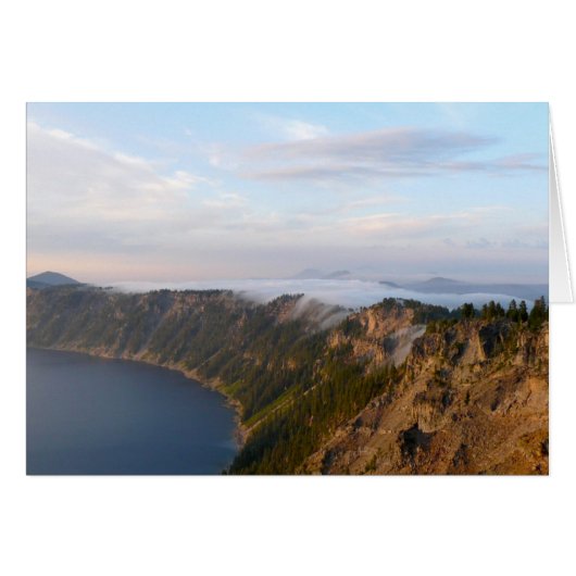 Fog at Crater Lake (Front Horizontal)