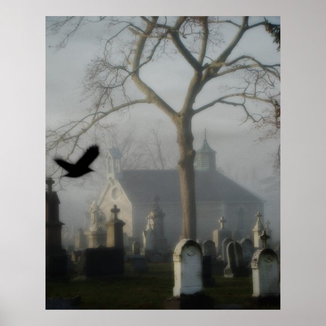 Fog At Dusk Poster (Front)