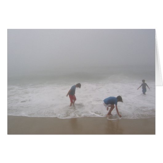 Fog at Robert Moses Cards (Front Horizontal)