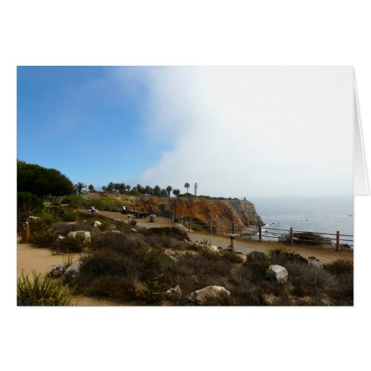 Fog at San Pedro Cards (Front Horizontal)