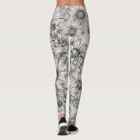 Flower Garden Leggings