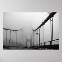 Fog In San Francisco Poster