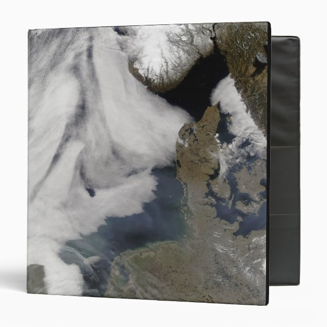 Fog in the North Sea 2 3 Ring Binder (Front/Inside)