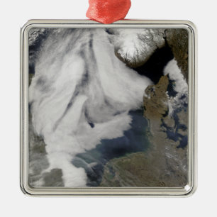 Fog in the North Sea 2 Metal Ornament