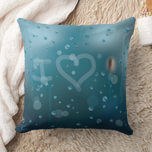 Fog of Love  Throw Pillow (Blanket)