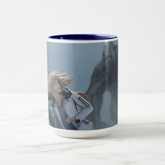 Fog Over Mandaree coffee mug