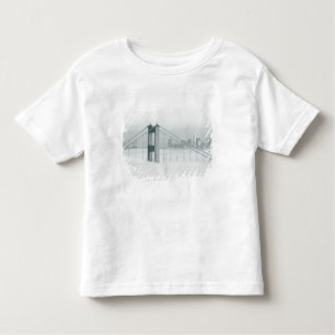 Fog rolls through the San Francisco bay 2 Toddler T-shirt