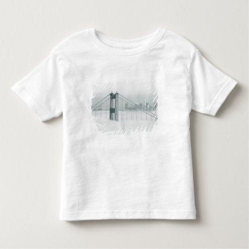 Fog rolls through the San Francisco bay 2 Toddler T_shirt