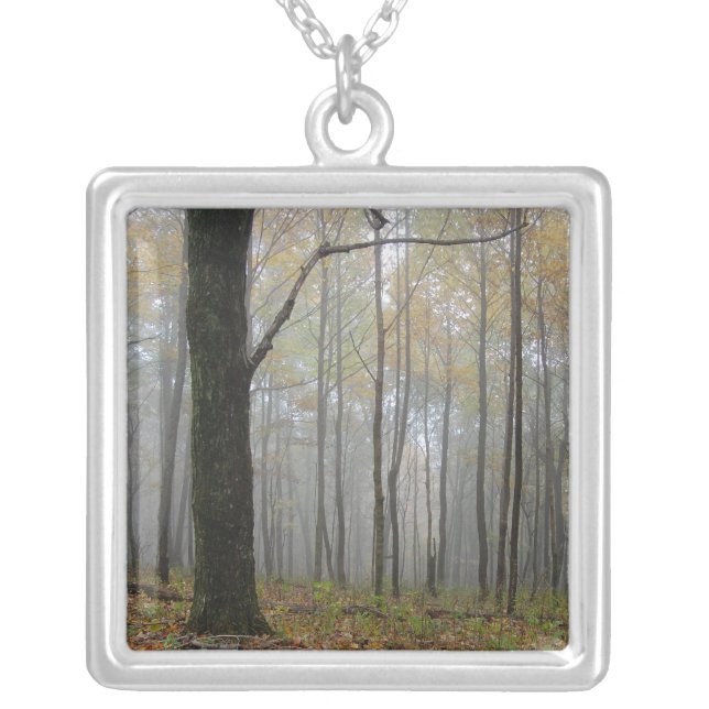 Fog Thru the Trees Necklace (Front)