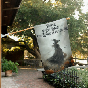 Fog & Whimsy: The Witch Awaits House Flag