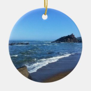 Fogarty Creek, Oregon Ceramic Ornament