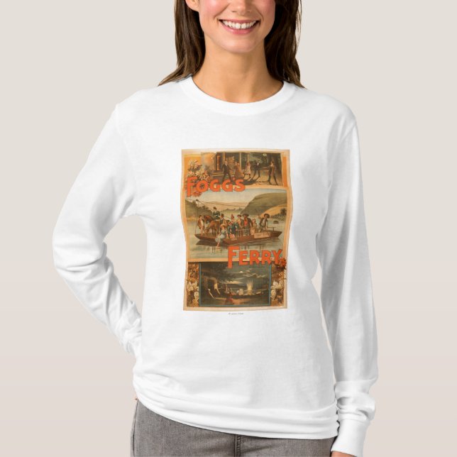 Fogg's Ferry by Chas. E. Callahan Theatre T-Shirt (Front)