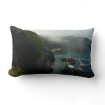 Foggy Anacapa Island at Channel Islands Lumbar Pillow
