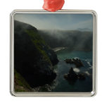 Foggy Anacapa Island at Channel Islands Metal Ornament