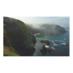Foggy Anacapa Island at Channel Islands Rectangular Sticker