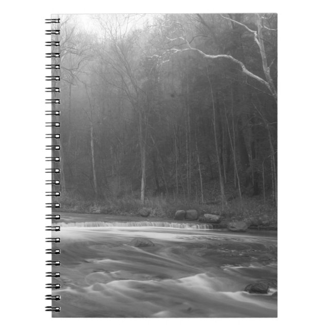 Foggy Day in the Gorge Notebook (Front)