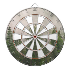 Foggy Forest Dart Board