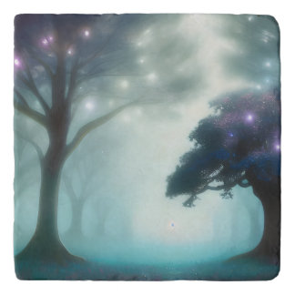 Foggy Forest Trivet