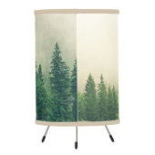 Foggy Forest Zen Table Lamp (Back)