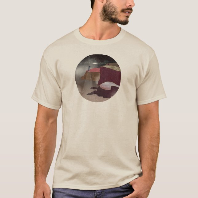 Foggy Lighthouse T-Shirt (Front)