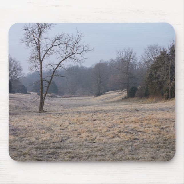 Foggy Meadow Mouse Pad (Front)