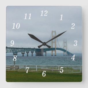 Foggy Mighty Mac Wall Clock