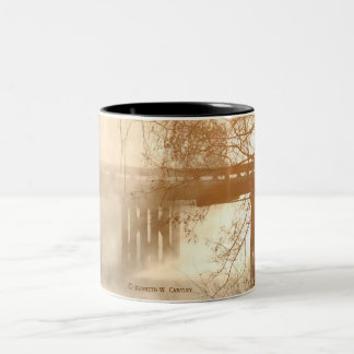 Foggy Morning Bridge Mug II