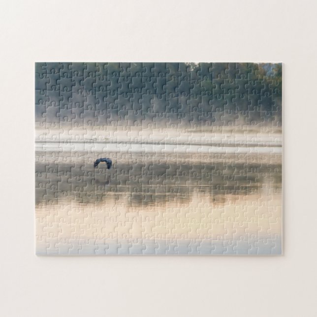 Foggy Morning Flight Jigsaw Puzzle (Horizontal)