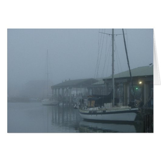 Foggy Morning in Port Mansfield (Front Horizontal)