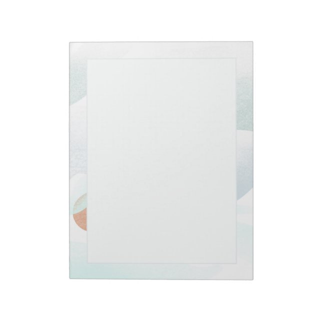 Foggy Mountain View Notepad (Rotated)