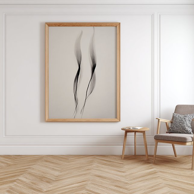 Foggy Mountain Zen Landscape Print (Creator Uploaded)